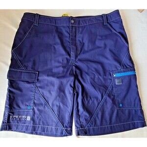 Sperry Top-Sider STS 35 Mens Large Navy Cargo Board Shorts Swim Fishing Performa